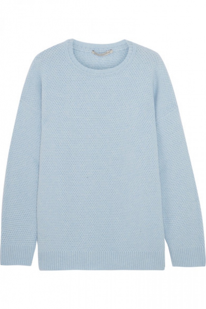 Небесно-голубой свитер