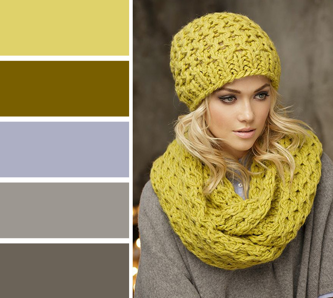 Как подобрать шапку и шарф: 8 ключевых сочетаний в оттенках