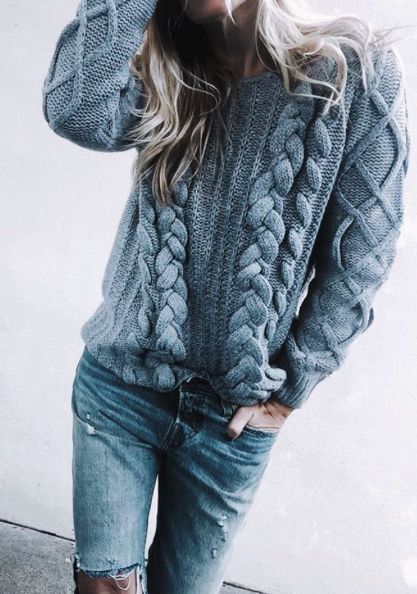 Уютные вязаные свитера: 5 трендов, как и с чем носить этой зимой
