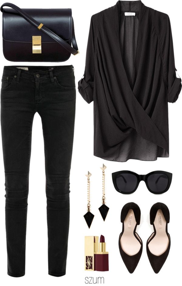 Черный на каждый день: 9 способов, как одеться стильно