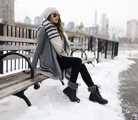Что носить зимой: 25 повседневных образов на холодную пору