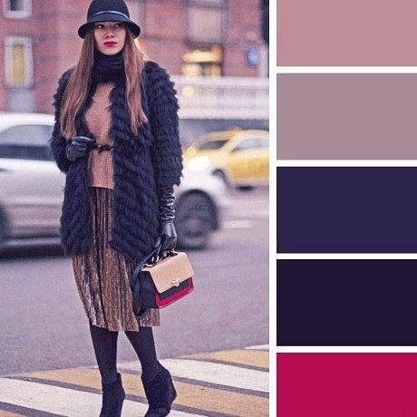 Готовая fashion-палитра: 6 эффектных сочетаний цветов на зиму