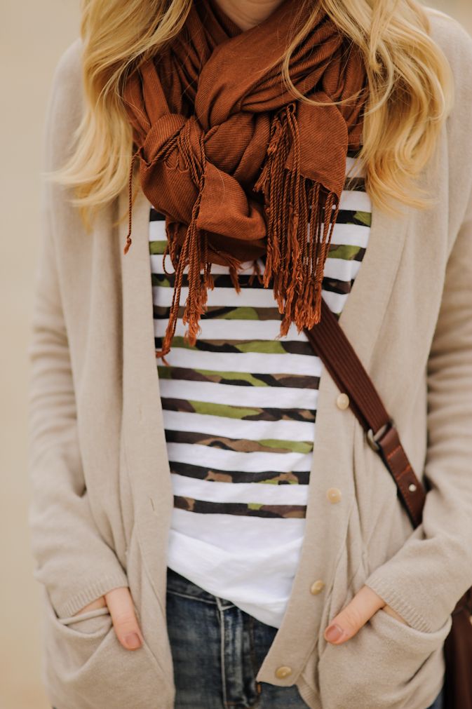 Как красиво повязать шарф: 8 способов в модных образах