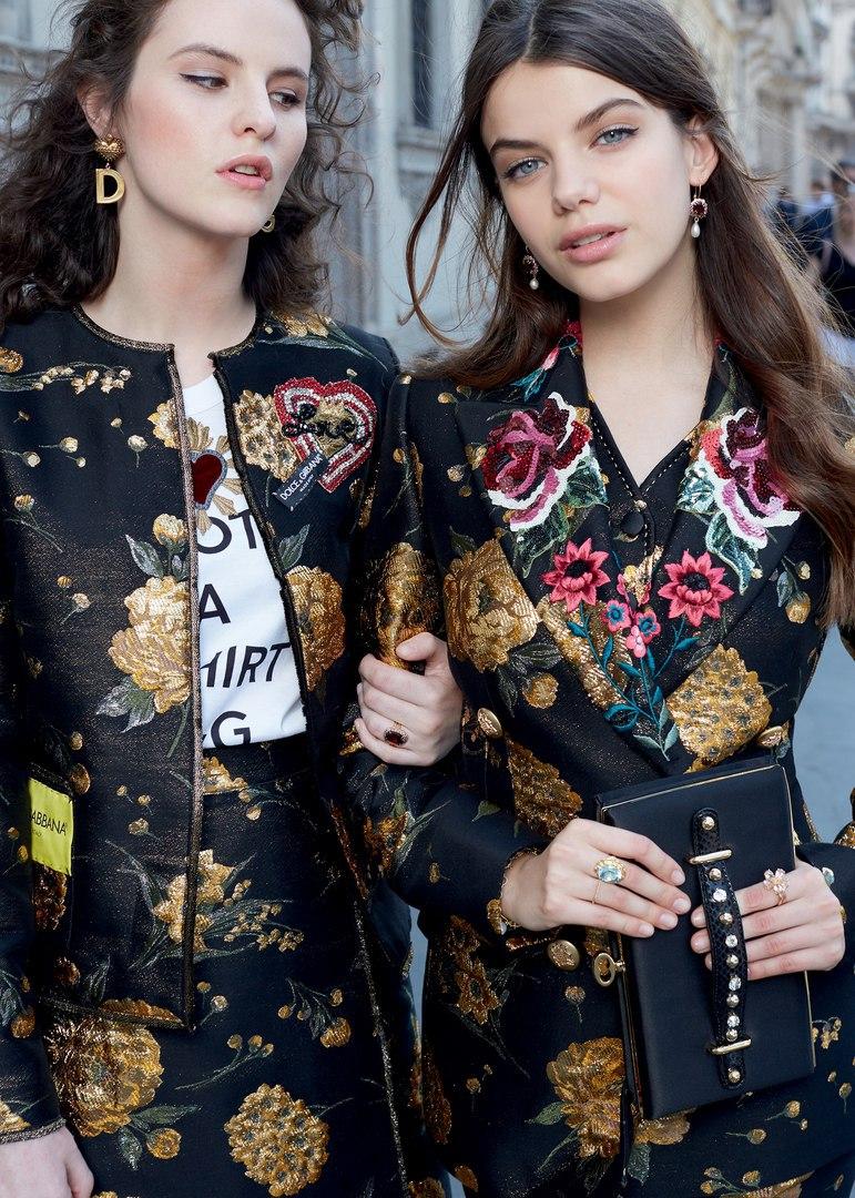 Коллекция Dolce Gabbana SS 2018: любовь, сердца и много цветов