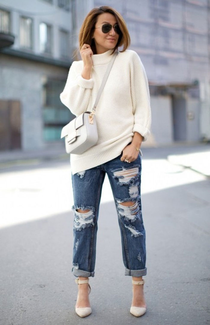 Вечный тренд: 7 доказательств, что белый свитер - идеальная вещь