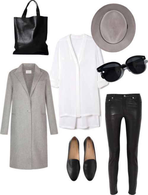 Новый серый: 8 идей, как носить пальто каждый день в разных стилях
