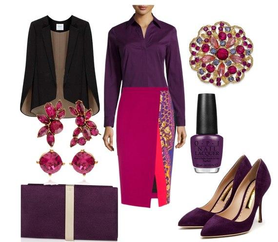 Модное решение: 7 весенних сетов в трендовом цвете ultra violet