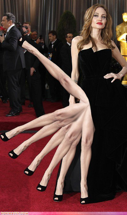 Почему на Оскаре не было Анджелины Джоли и ее знаменитой ноги