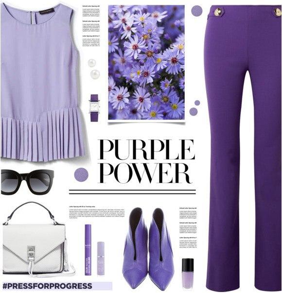 Total-Ультрафиолет: 6 весенних сетов в модном цвете