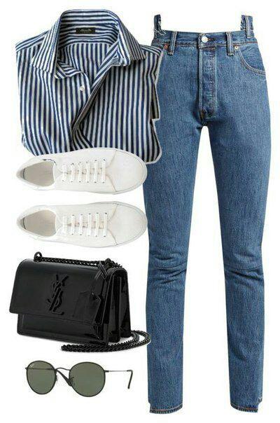 Стильное Ноу-Хау: 7 модных образов с джинсами и рубашкой