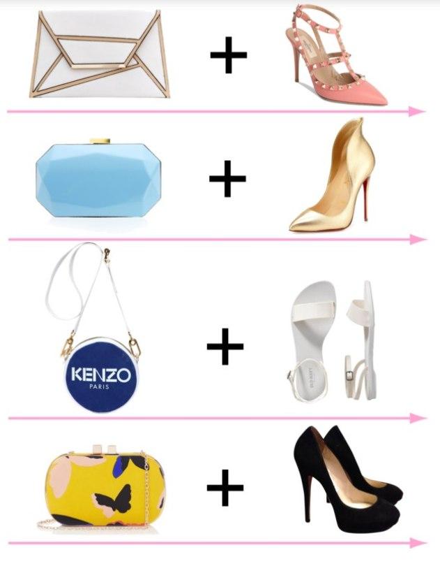 Долой скуку: ТОП-6 стильных идей, как сочетать обувь и сумку 