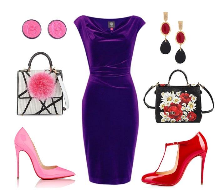 В оттенке сирени: 6 шикарных способов носить платья цвета ультрафиолет