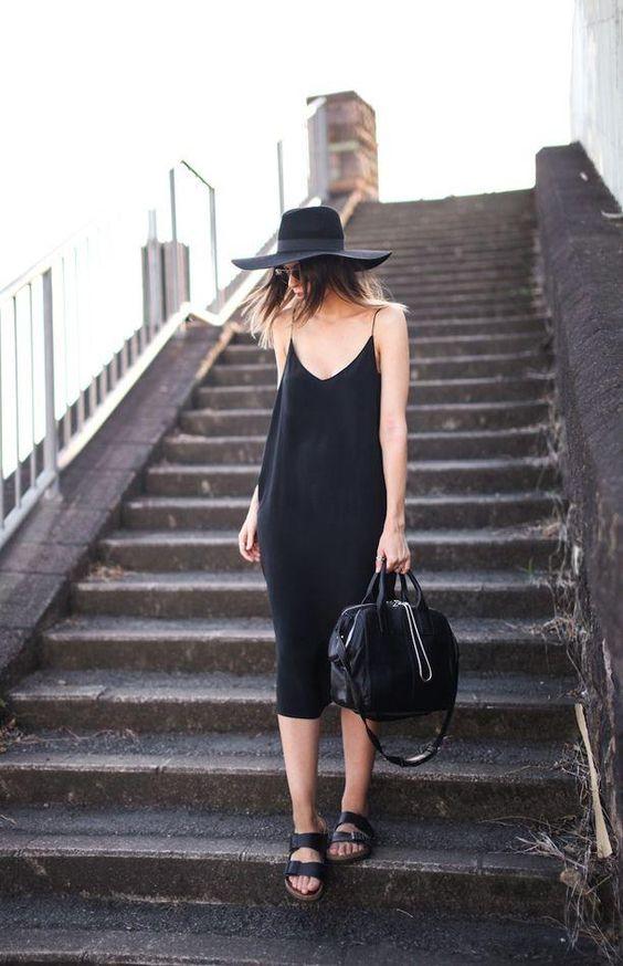 15 примеров того, что черное платье летом носить можно и даже нужно