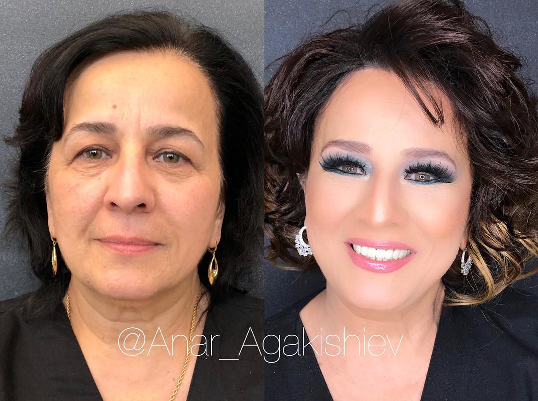 Как макияж меняет внешность: 15 удивительных работ визажиста Анара Агакишиева