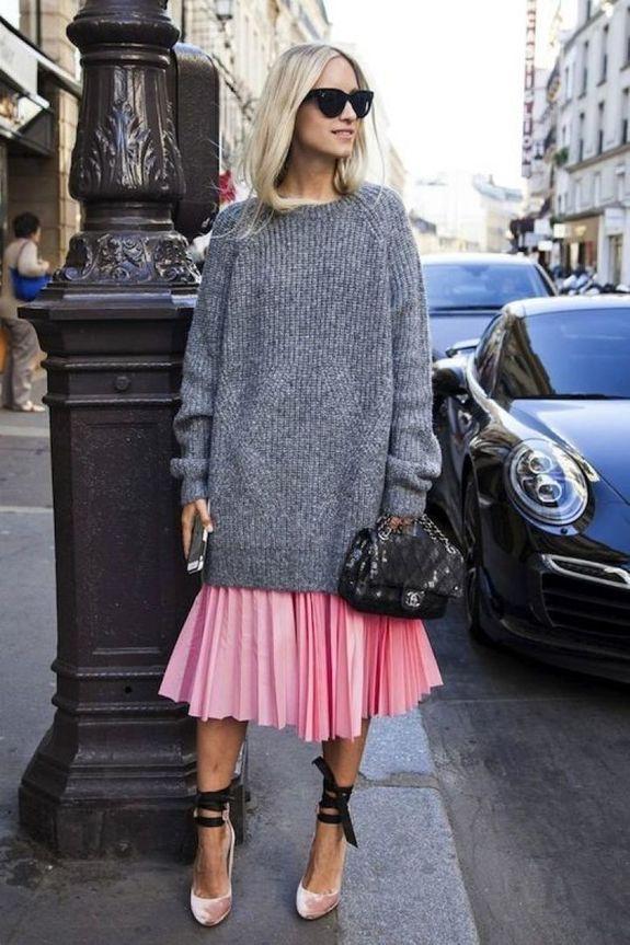 Как носить юбку-плиссе, чтобы быть в тренде, а не выглядеть как бабушка (8 идей)