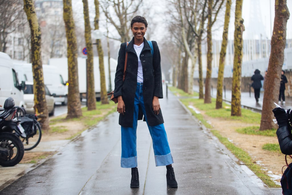 11 образов, которые научат вас носить широкие брюки в любую погоду 