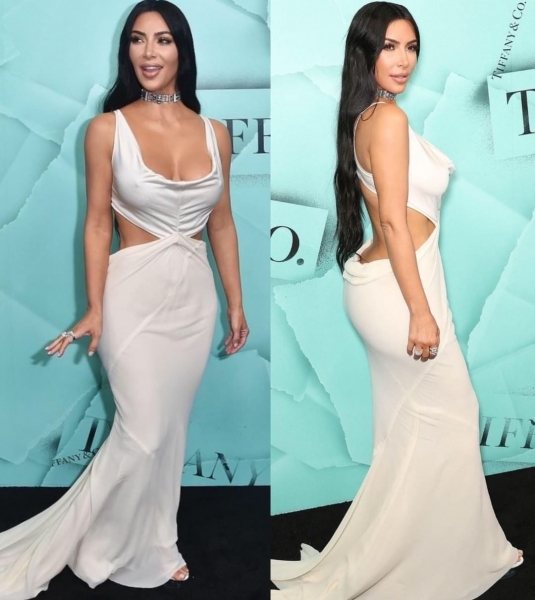 Ким Кардашьян похудела и показала новые формы в новом платье — придется попотеть, чтобы повторить
