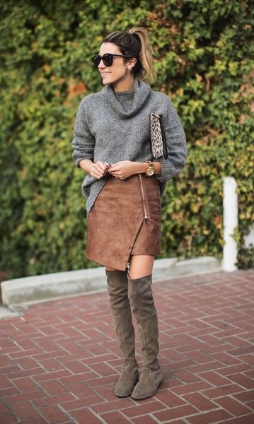 Если вы так носите юбку и свитер, значит вы знаете толк в трендах: 15 примеров