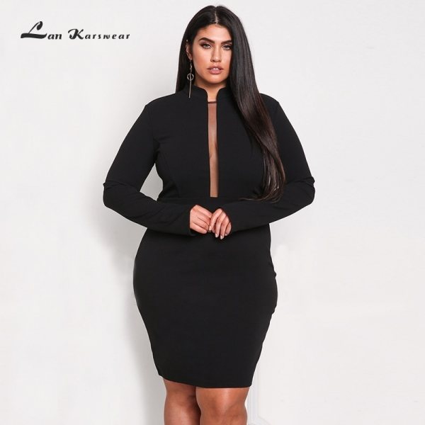 Маленькое черное платье: 8 идеальных моделей для пышечек с Алиэкспресс
